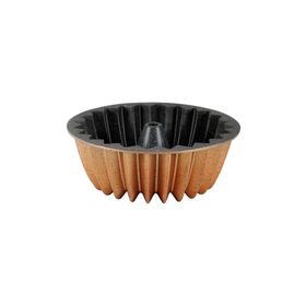 Serenk Fun Cooking Yıldız 26 cm Sarı Alüminyum Döküm Granit Kaplama Kek Kalıbı