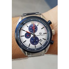 Sergio Tacchini Fonksiyonları Aktif Takvimli Çelik Bilezik Erkek Kol Saati