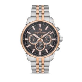 Sergio Tacchini ST-1-10262-5 Gold - Gümüş Kadın Kol Saati