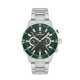 Sergio Tacchini ST.1.10439-3 Fonksiyonlar Aktif Suya Dayanıklı Metalik Renk Erkek Kol Saati
