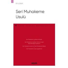 Seri Muhakeme Usulü - Elif Ildırar