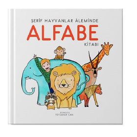 Şerif Hayvanlar Aleminde Alfabe Kitabı - Uçan Kitap