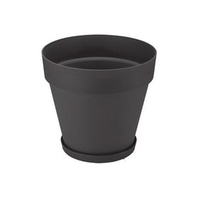 Serinova 6 lt Antrasit Yalı Saksı