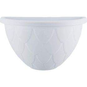 Serinova DD01 Askı Aparatlı 24,5 cm 1.4 lt Beyaz Damla Duvar Saksısı
