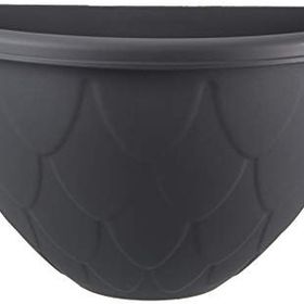 Serinova DD03 Damla Askı Aparatlı 34.5 cm 3.4 lt Antrasit Duvar Saksısı
