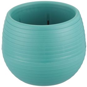 Serinova ES05 13 cm 1,3 Litre Yeşil Elvan Kaktüs Sukulent Saksısı