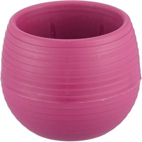 Serinova ES05 Elvan Tabaklı 13 cm 1,3 Litre Vişne Kaktüs Sukulent Saksısı