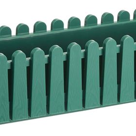 Serinova IB03 İstanbul Balkon Drenaj Aparatlı 77.5 cm 14 L Yeşil Saksı