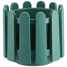 Serinova IS02 İstanbul Yeşil Drenaj Aparatlı 19cm, 2,6 lt Dekoratif Saksı