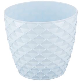 Serinova KAP2 Beyaz Kapadokya Tabaklı 14 cm 1.4 Litre Dekoratif Saksı