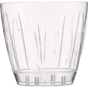 Serinova OR03 Şeffaf Tabaklı 18 cm 3 lt Şeffaf Orkide Saksısı