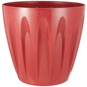 Serinova P007 Papatya Tabaklı 45 cm 46 lt Kırmızı Saksı