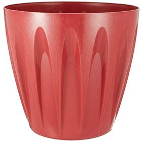 Serinova P007 Papatya Tabaklı 45 cm 46 lt Kırmızı Saksı