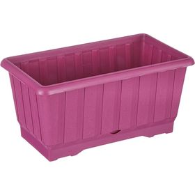 Serinova S231 30 cm 4,3 lt Vişne Tabaklı Klasik Balkon Saksısı
