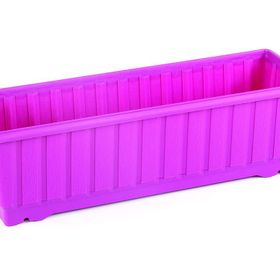 Serinova S232 Vişne Klasik Tabaklı 7.4 lt Balkon Saksısı