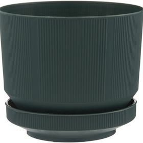 Serinova S282 Yeşil 18,5 cm 3,3 lt Lüks Dekoratif Saksı