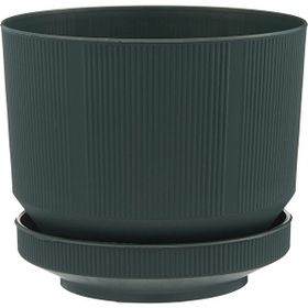 Serinova S282 Yeşil 18,5 cm 3,3 lt Lüks Dekoratif Saksı
