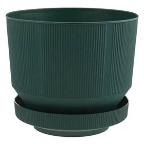 Serinova S284 Yeşil 27 cm 9 lt Lüks Dekoratif Saksı
