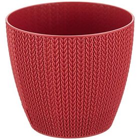 Serinova SML2 Sümela Kırmızı 14 cm 1,4 Litre Dekoratif Saksı