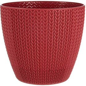 Serinova SML4 Sümela 21,6 cm 5 L Kırmızı Tabaklı Saksı
