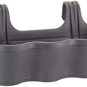 Serinova TOM5 Antrasit 53 cm 10 lt Askılı Balkon Saksı