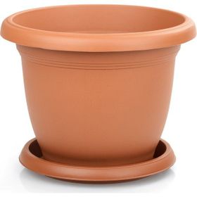 Serinova Villa Kahverengi 310x215 mm 8.8 litre Saksı