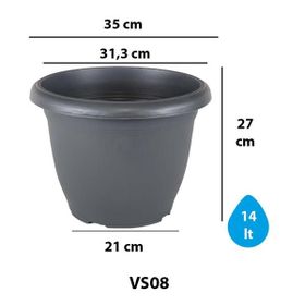 Serinova Villa No 8 14 lt Saksı