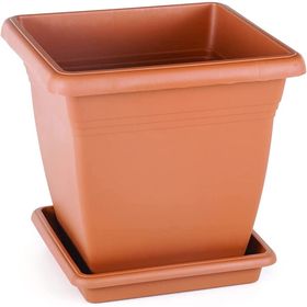 Serinova VK06 Villa Kare Dış Mekan Saksı No:6 110 Litre Saksı