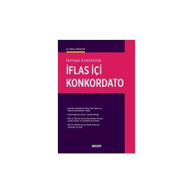 Sermaye Şirketlerinde İflas İçi Konkordato Melisa Gözaçan