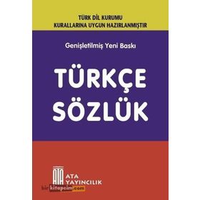 Sert Kapaklı Türkçe Sözlük - Ata Yayıncılık
