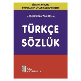 Sert Kapaklı Türkçe Sözlük - Ata Yayıncılık