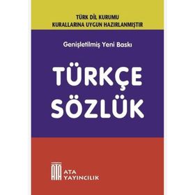 Sert Kapaklı Türkçe Sözlük - Ata Yayıncılık