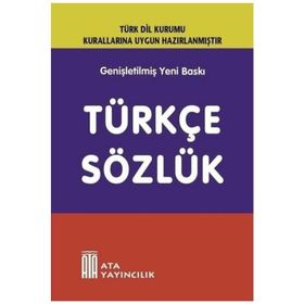 Sert Kapaklı Türkçe Sözlük - Ata Yayıncılık