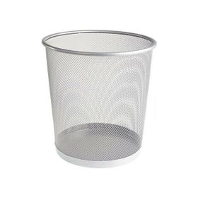 Sert Kırtasiye 11 lt Gri Metal Perfore Çöp Kovası