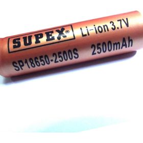 Sertec 18650 Boy 1C Başlı Lityum İyon 3.7V 2450 mAh Şarjlı Pil