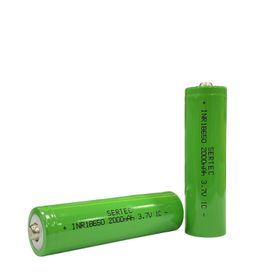Sertec 3.7V 2000 mah 1C 18650 Başlı Lion Pil