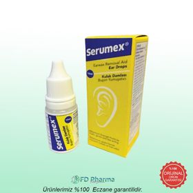Serumex 10 ml Buşon Yumuşatıcı Kulak Damlası