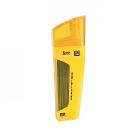 Serve 2B 0.7 mm Sarı Double Fosforlu Kalem ve Kalem Ucu