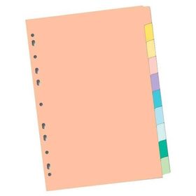 Serve A4 Günlük Pastel Seri Karton Seperatör
