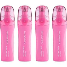 Serve Berry 4 Adet Pastel Pembe Fosforlu Kalem