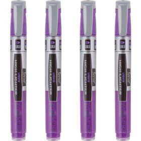 Serve Berry 4 Adet Pastel Sarı Fosforlu Kalem