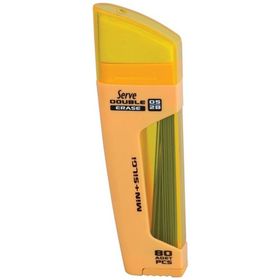 Serve Double Erase Sarı 10'lu Silgi