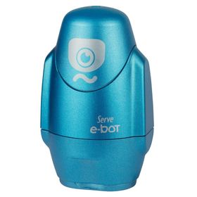 Serve E-Bot Metalik Mavi Silgili Tekli Kalemtıraş