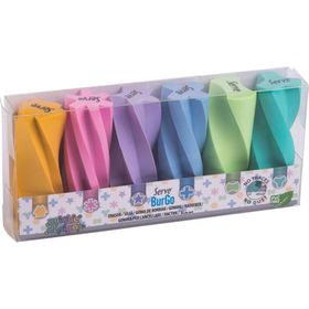 Serve P181201 Burgo Pastel Mor Silgi