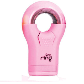 Serve P190301 Ring Pastel Pembe Silgili Kalemtraş