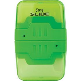 Serve Slide Silgili Yeşil Tekli Kalemtıraş