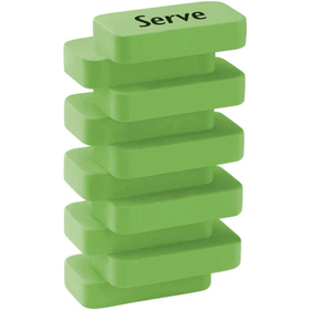 Serve Steps Pastel Yeşil Silgi