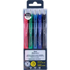 Serve SV-XBRGELY0.7B5KRPA 0.7 mm Yuvarlak Uç 5'li Xberry Jel Kalem
