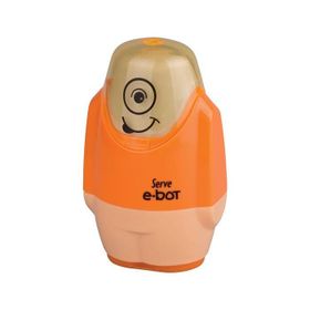 Serve Turuncu E-Bot Silgili Kalemtıraş
