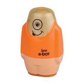 Serve Turuncu E-Bot Silgili Kalemtıraş